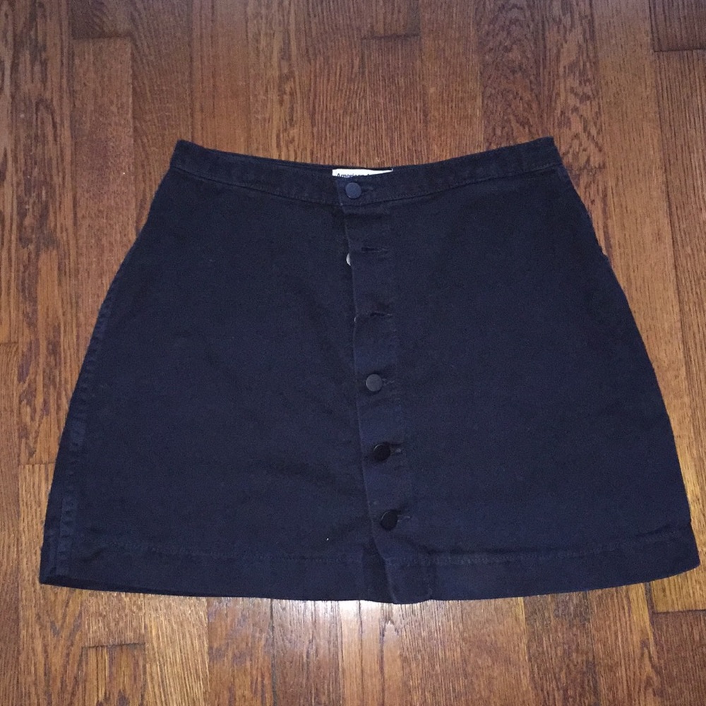 American Apparel Denim Skirt